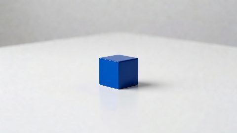 make the cube blue